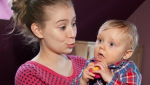 Młoda mama