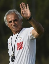 MŚ 2014 - trener Algierii Halilhodzić najbardziej boi się sędziów