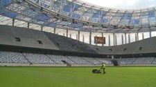 MŚ 2018. Stadion w Niżnym Nowogrodzie prawie gotowy. Wideo