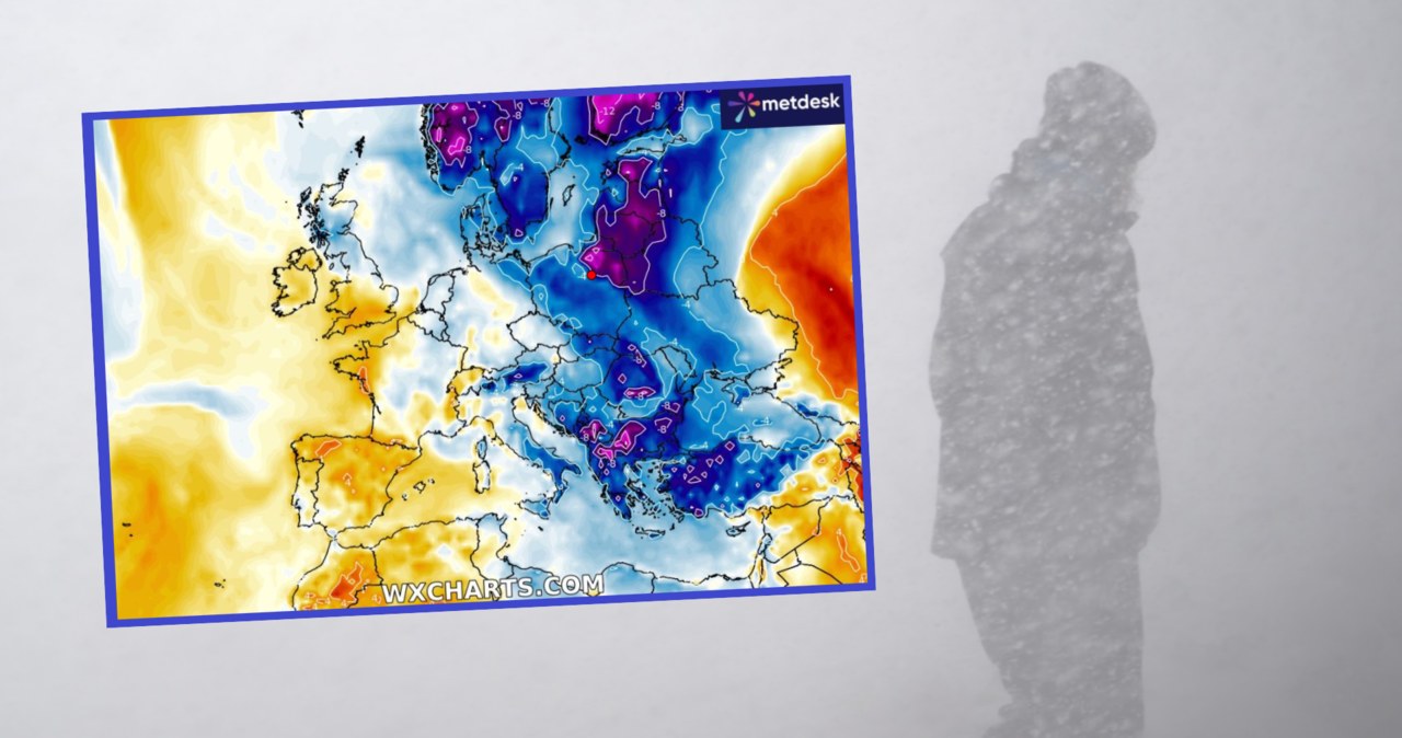 Prognoza pogody na poniedziałek Śnieżyce już idą Pogoda w INTERIA PL