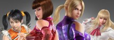 Następny w kolejce jest komitet stałych przedstawicielek serii Tekken - od lewej Ling Xiaouyu, siostry Anna i Nina Williams, oraz Lili. Niech nie zmyli was ich ponętna uroda i seksapil - to chodzące maszyny do zabijania. Jeden głupi ruch i macie zapewnione spotkanie z chirurgiem. Z jednej strony takie dziewczyny to skarb - wyciągną nas z najgorszych tarapatów. Ostrzegamy jednak, żeby przypadkiem nie przyszło wam na myśl oglądanie się za innymi przedstawicielkami płci przeciwnej w ich towarzystwie.
