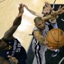 NBA: Spurs ponownie pokonali Grizzlies