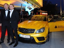 Nico Rosberg na balu...