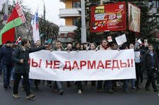 "Nie jesteśmy darmozjadami". Protesty na Białorusi