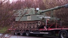 Niemiecka policja zatrzymała konwój z czołgami z Polski