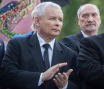 Odsłonięcie pomnika Lecha i Marii Kaczyńskich 
