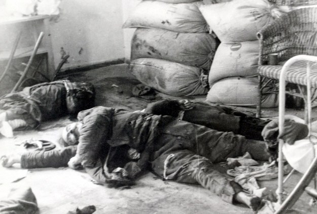 Ofiary mordu w Maciejowie luty 1944 r./Archiwa IPN