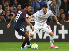 Olympique Marsylia - Paris Saint-Germain 2-2. Czerwona kartka dla Neymara