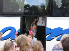 Powrót krakowskich gimnazjalistów
