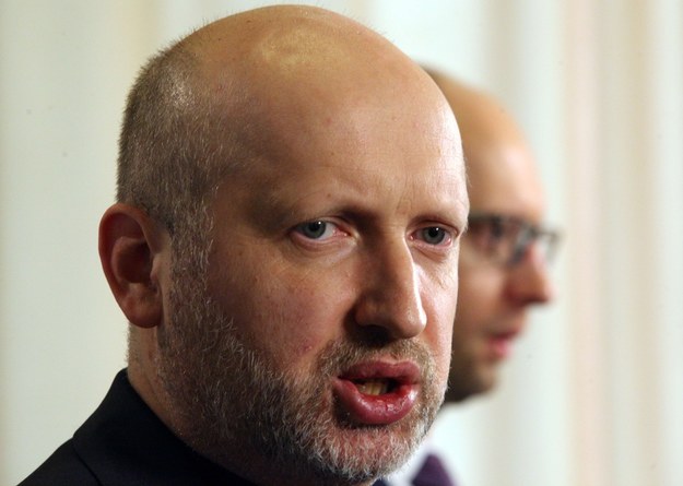 Turczynow: Coraz więcej rosyjskich sił na Krymie P.o. prezydenta Ukrainy Ołeksandr Turczynow. /AFP