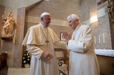 Papież Franciszek spotkał się z Benedyktem XVI. Wyjątkowa okazja