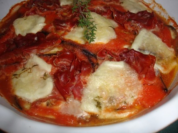Parmigiana z bakłażana… z szynką parmeńską