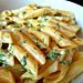 Penne w sosie koperkowym