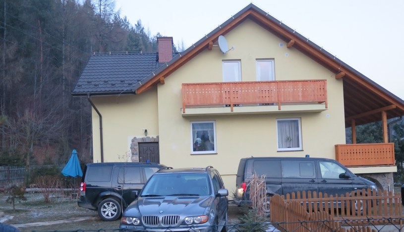 Pensjonat, gdzie Jarosław Kaczyński spotkał się z Viktorem Orbanem /Maciej Pałachicki  /RMF FM