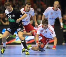 Piłka ręczna. Mecz Niemcy - Polska 28-29