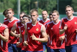 Piłkarze Wisły Kraków szlifują formę. Galeria