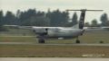Pilot wylądował z pękniętą oponą 