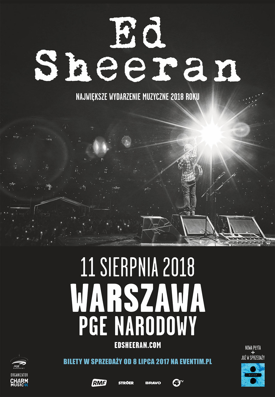 Ed Sheeran zagra koncert w Polsce! RMF24.pl