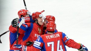 Półfinał hokejowych MŚ: Rosja - Finlandia 6-2