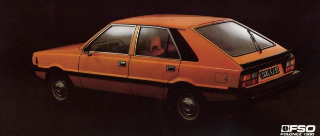 Polonez z silnikiem VM niczym się nie wyróżniał poza... brakiem obrotomierza. /FSO