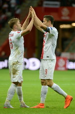 Polska - Gibraltar 8-1. Robert Lewandowski: Oficjalna gierka treningowa nam się przydała