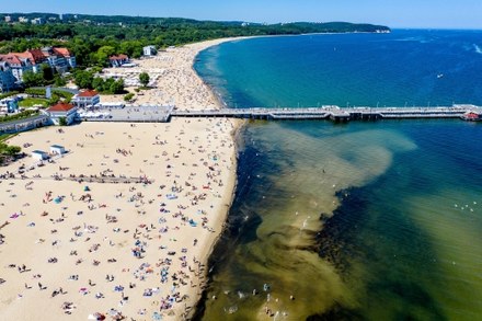 Polska plaża wśród 100 najlepszych. "Zapierające dech w piersiach widoki"