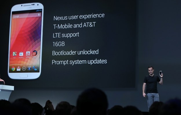 Prezenrtacja smartphone at Google I / O / AFP
