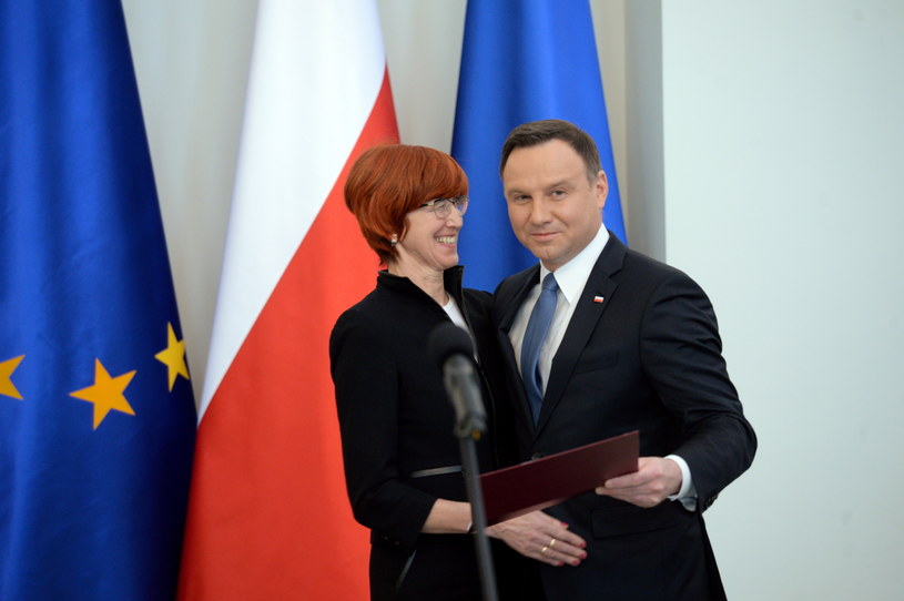 Znalezione obrazy dla zapytania prezydent i rafalska