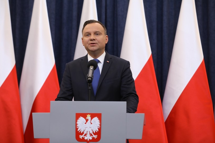 Prezydent Andrzej Duda /Rafał Guz /PAP