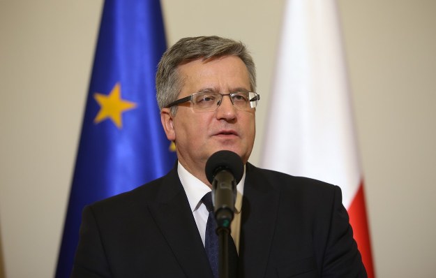 Prezydent Bronisław Komorowski. /Stanisław Kawalczuk /East News
