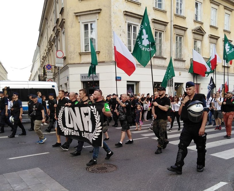 VIII Marsz Powstania Warszawskiego Manifestacja środowisk narodowych