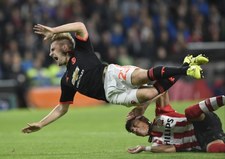 PSV - MU w Lidze Mistrzów: Luke Shaw złamał nogę