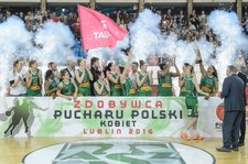 Pszczółka AZS UMCS po raz pierwszy w historii zdobyła Puchar Polski koszykarek