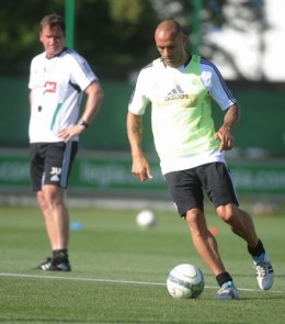 Raul Bravo trenuje z Legią Warszawa. Galeria