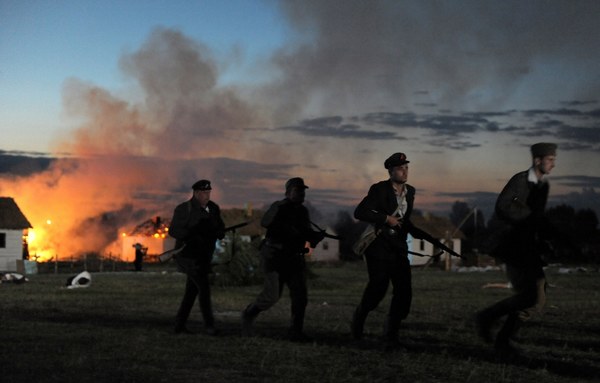 Ukrainian attack on a Polish village