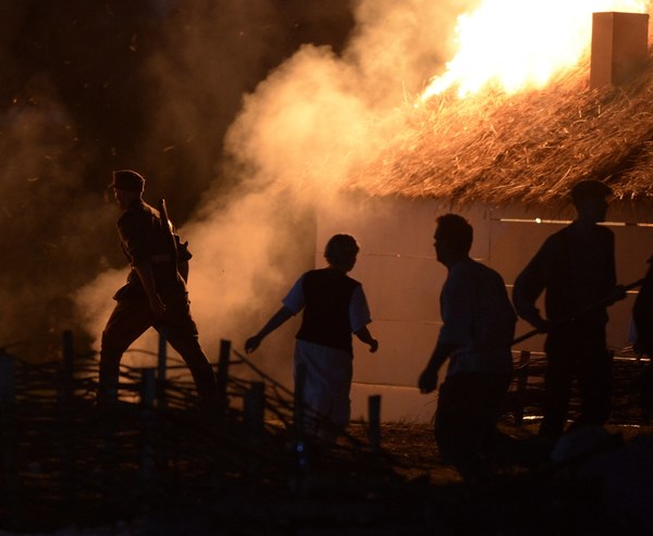 Ukrainian attack on a Polish village