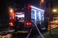 RMF: Pożar w Jarosławcu. Spłonął m.in. dach przedszkola