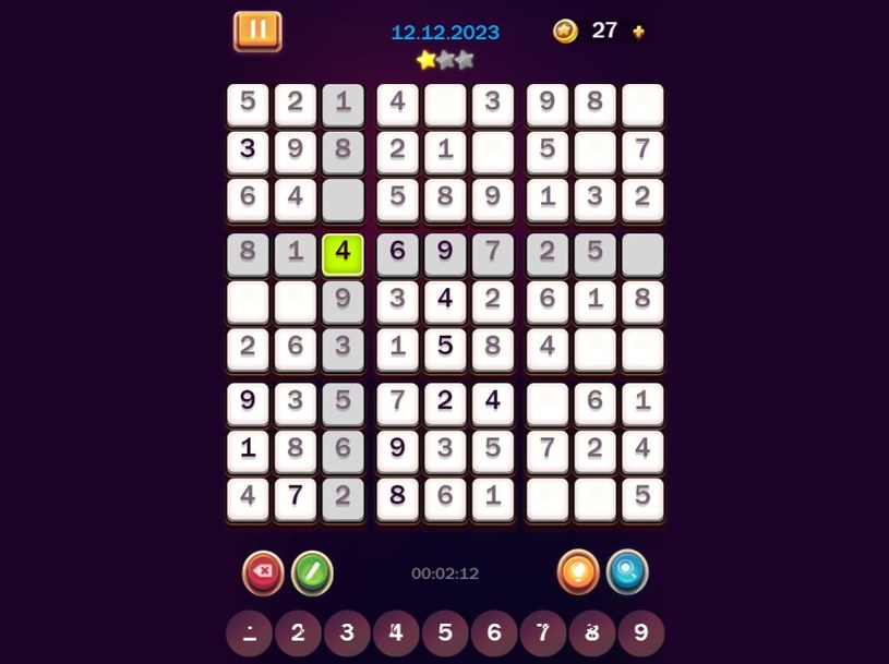 Daily Sudoku Gra Online Za Darmo Click Pl