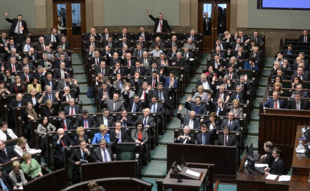 Sala sejmowa /Bartłomiej Zborowski /PAP