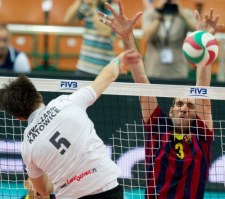 Siatkarze Czarnych Katowice pokonali 3:1 Barcelonę