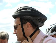 Sikorski na rowerze