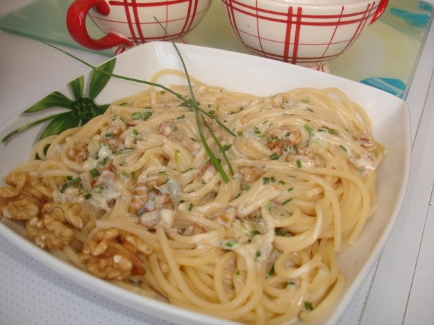 Spaghetti à la gorgonzola