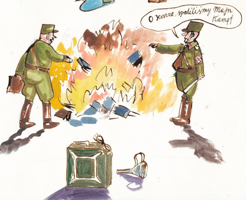 Spaliliśmy "Mein Kampf"