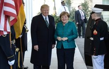 Spotkanie Merkel i Trumpa 
