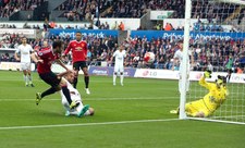 Swansea City - Manchester United 2-1 w 4. kolejce Premier League