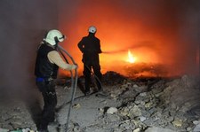 Syria: Atak na bazę Białych Hełmów