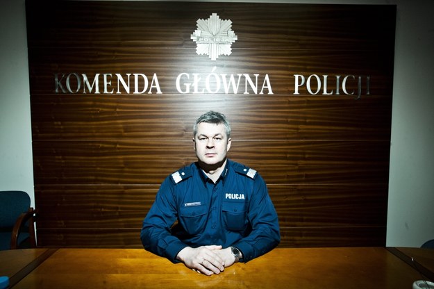 Szef policjantów Marek Dziaoszyski /Marcin Kaliski /PAP