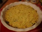 Szpinakowy crumble