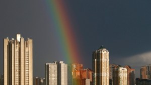 Tęcza nad Moskwą