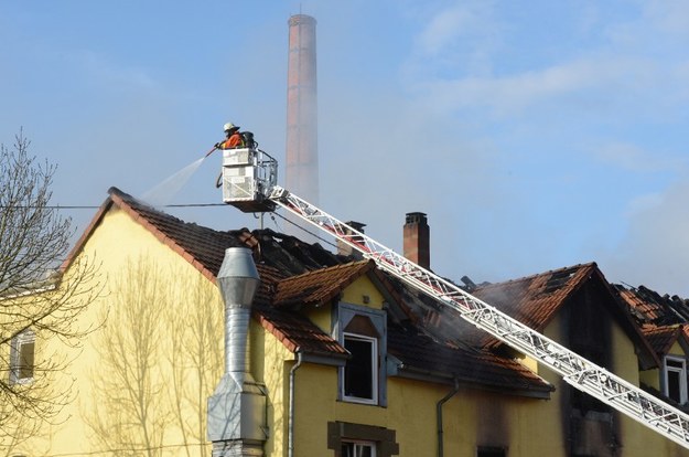 Tragiczny pożar w Niemczech /AFP